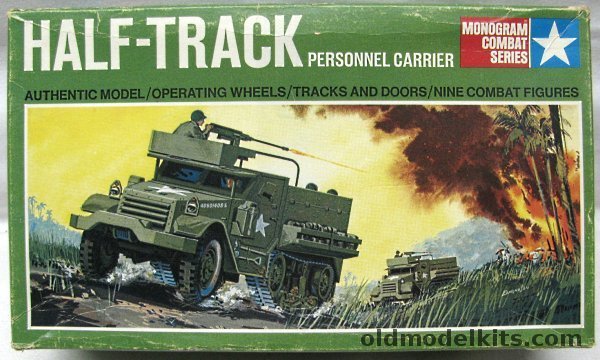 Monogram 1/35 US Army M3A1 Armored Personnel Carrier - Combat Series Issue, PM157-150 plastic model kit